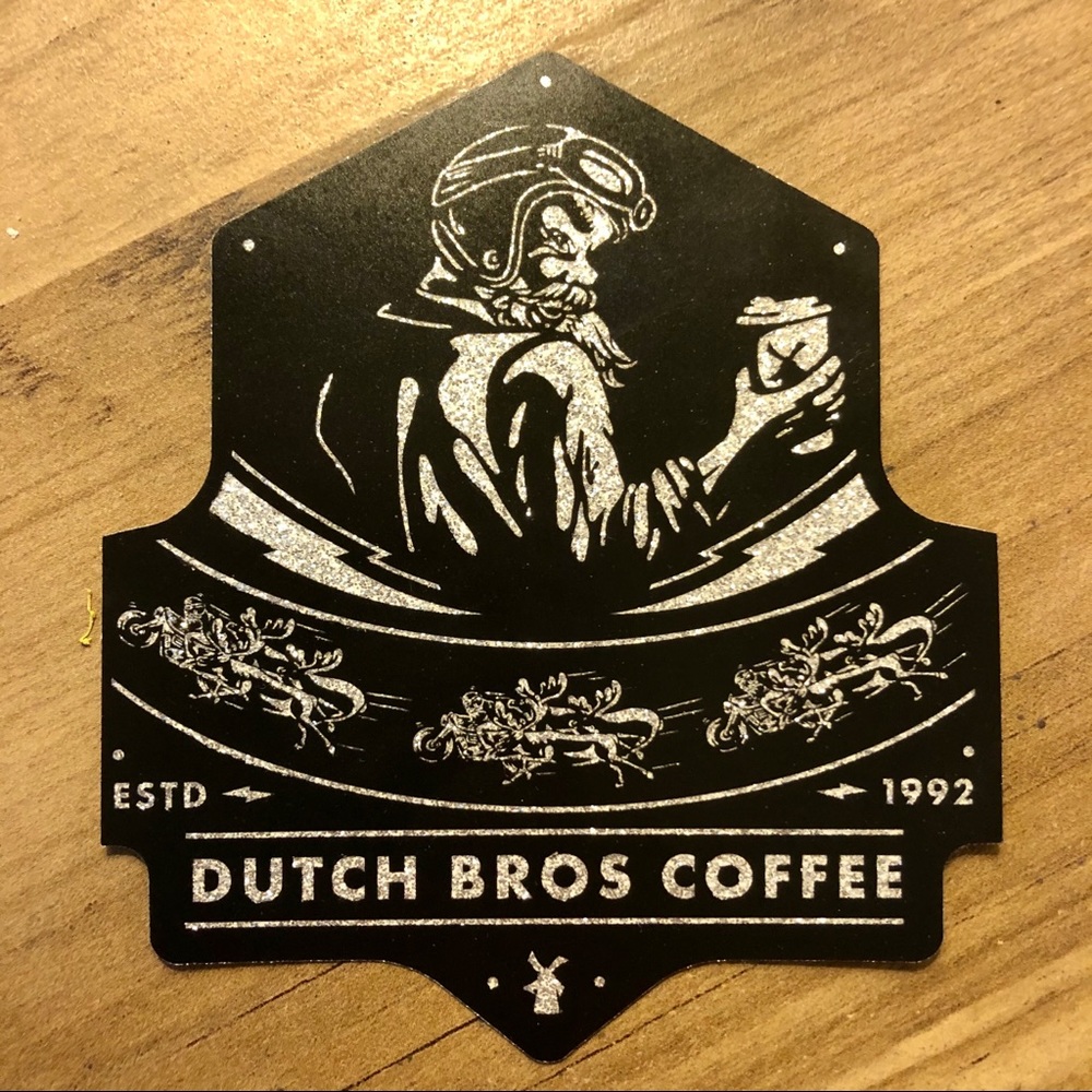 2020 Holiday Dutch Bros Sticker